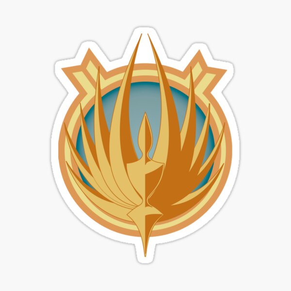 Item preview, Battlestar Galactica logo designed and sold by L'atelier d'Akhaten.