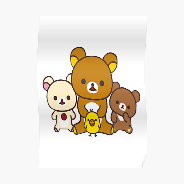 Rilakkuma Farm Poster