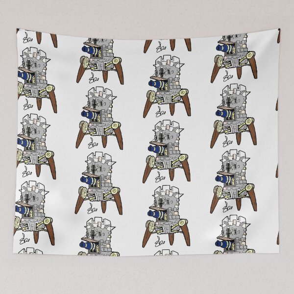 Item preview, Medieval castle themed mecha design  designed and sold by Pittstop.