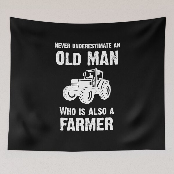 Item preview, Never Underestimate An Old Man Who Is Also A Farmer designed and sold by Alaadin Bendali Braham.