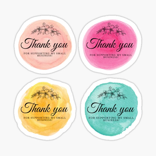 Aesthetic Stickers for your Small Businesses