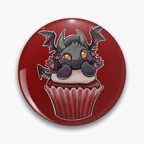 Item preview, Cupcake dragon red velvet toe beans designed and sold by ArtOfBianca.