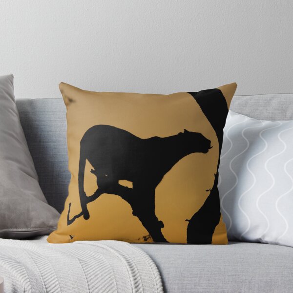 Item preview, Morning Leopard silhouette designed and sold by Jane Horton.