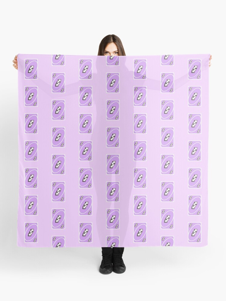 Pastel Purple Uno Reverse Card Sticker for Sale by PeacePlanet