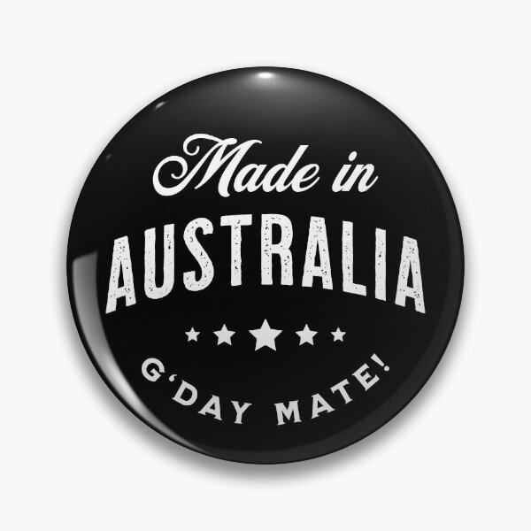 Item preview, Made In Australia - Vintage Logo Text Design designed and sold by VicEllisArt.