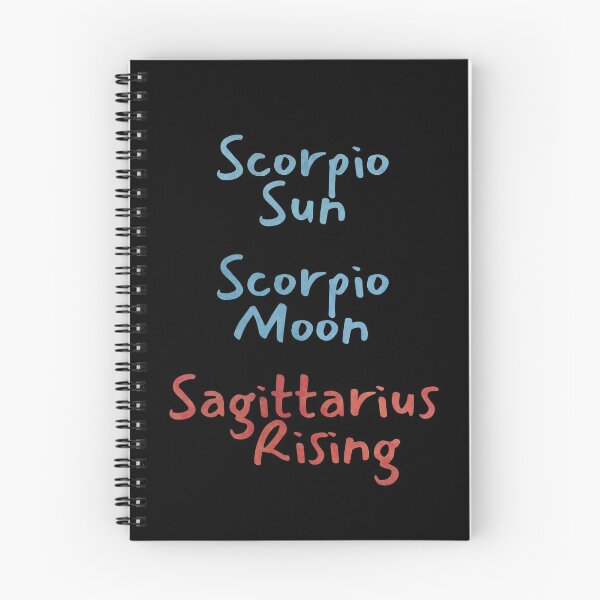 Item preview, Scorpio Sun Scorpio Moon Sagittarius Rising Text designed and sold by leomooncreates.