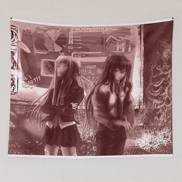 Item preview, Kirigiri and Makise designed and sold by SolanM.