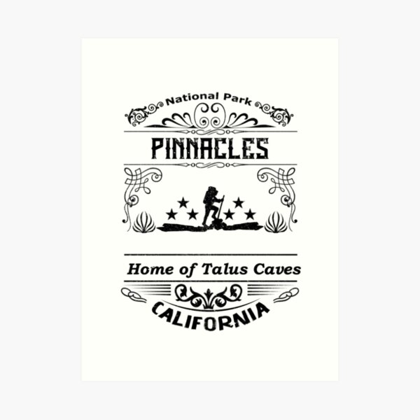 Pinnacles National Park California Art Print