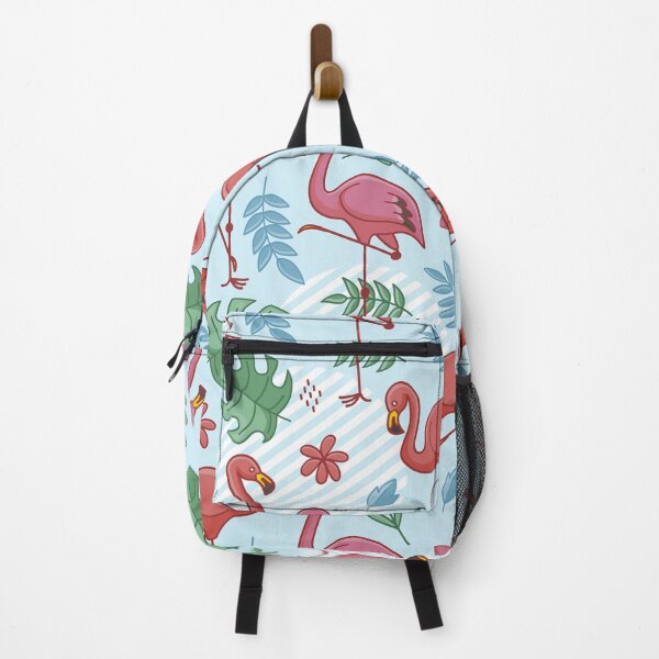 Item preview, Beautiful Tropical Flamingos designed and sold by Vector Scout Lab.