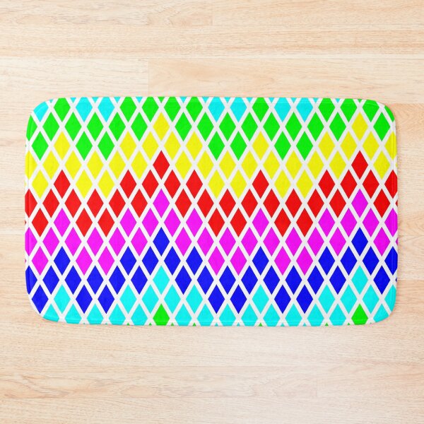 Item preview, Diamond Zigzag Multicolored designed and sold by BleuSky.