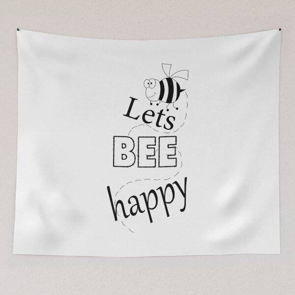 Item preview, Let's Bee Happy designed and sold by zoughlal.