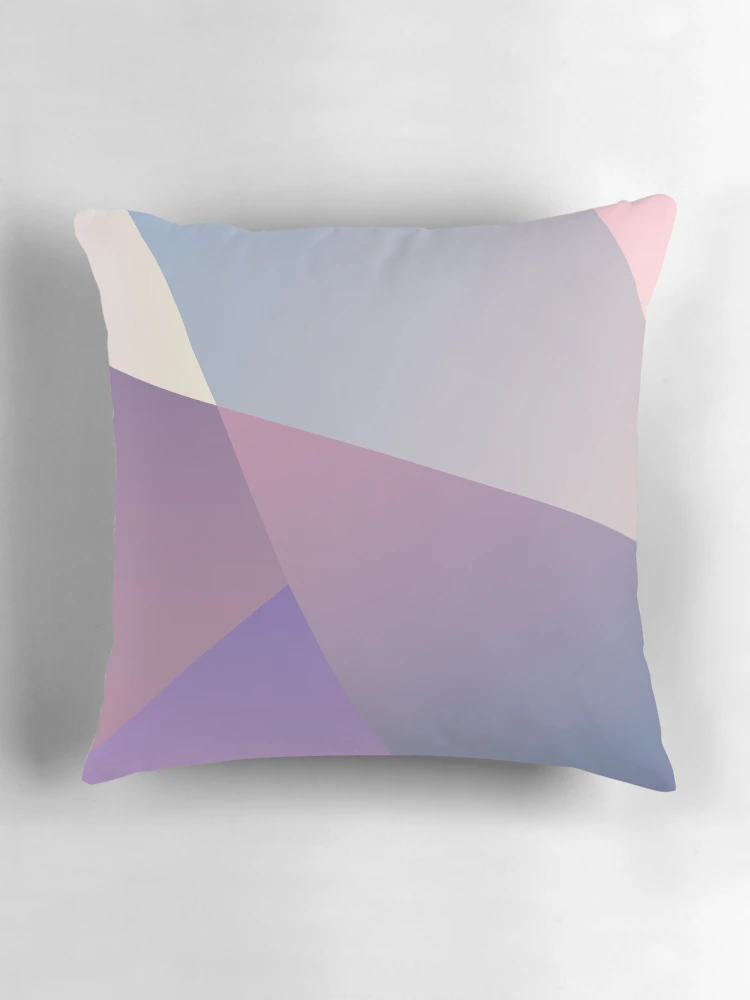 Thumbnail 3 of 4, Pillow, Geometric gradient designed and sold by Raspberry-Cat.