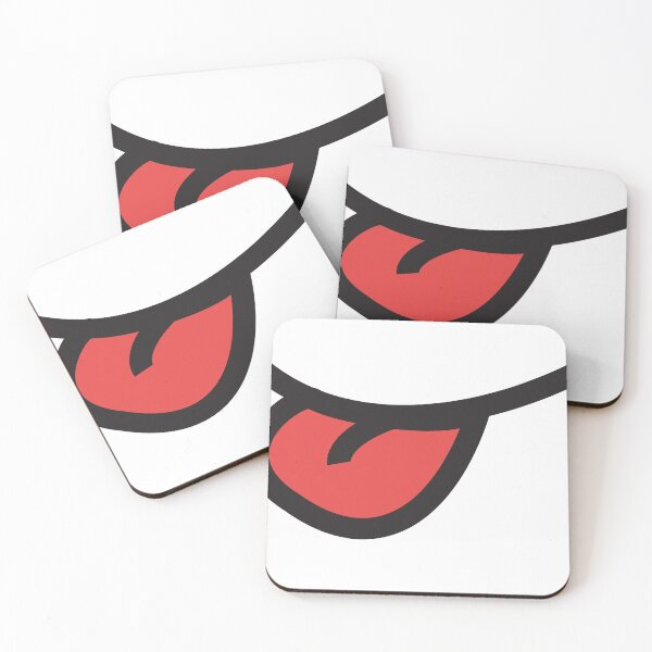 Item preview, Cheeky grin. Poking tongue out. Black, white, pink. Cartoon, unisex designed and sold by JellyBeenzz.