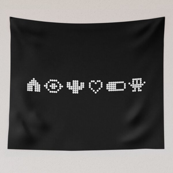 Item preview, Pixel Symbols designed and sold by TurtlefrogShirt.