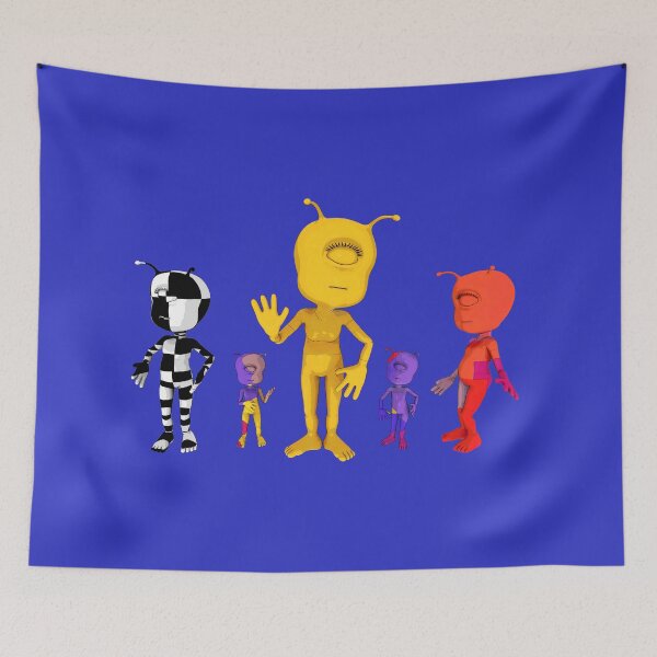 Item preview, Aliens greet the Earthlings designed and sold by MIRO3D.