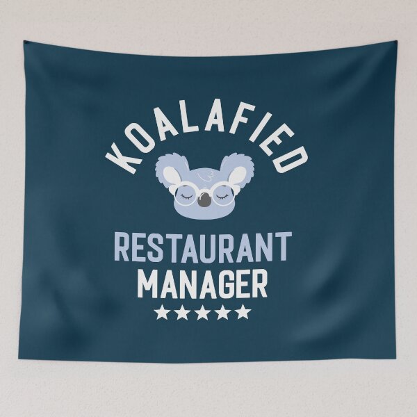 Item preview, Koalafied Restaurant Manager - Funny Gift Idea for Restaurant Managers designed and sold by betternotes.