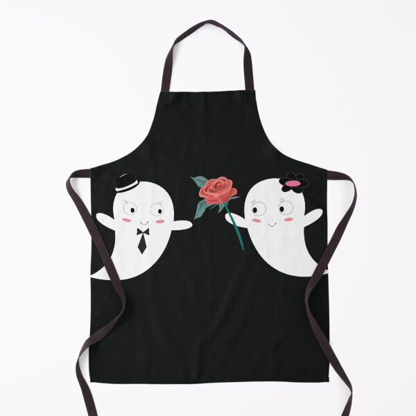 Item preview, cute halloween ghost proposing each other for the holiday designed and sold by Rajpramanik.