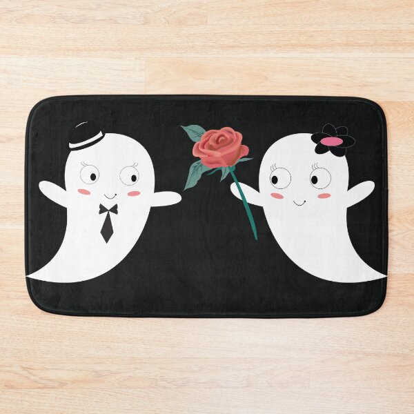 Item preview, cute halloween ghost proposing each other for the holiday designed and sold by Rajpramanik.