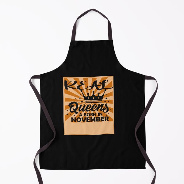 Item preview, QUEENS R BORN IN NOVEMBER: Funny vintage retro Birthday design. designed and sold by fajali master.
