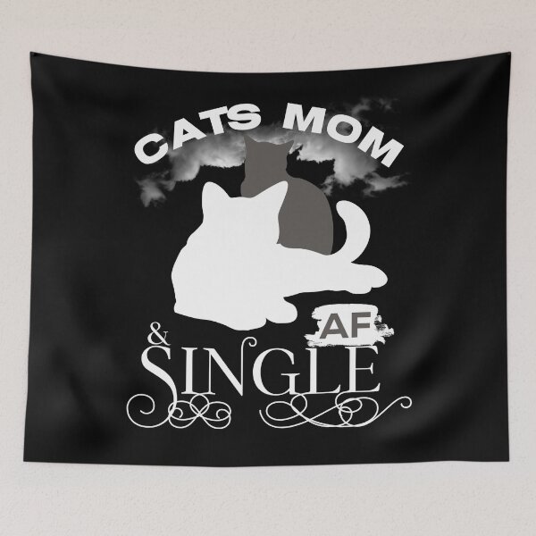 Item preview, Funny Christmas gift, Cats Mom and Spoiled AF designed and sold by AmazingEcraft.