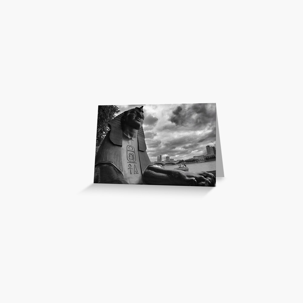 Sphinx in London Greeting Card