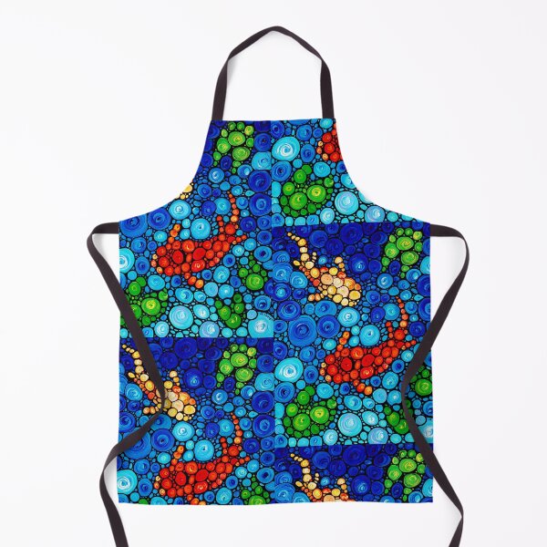 Item preview, Pure Koi Joi - Colorful Mosaic Art By Sharon Cummings designed and sold by Sharon Cummings Art.