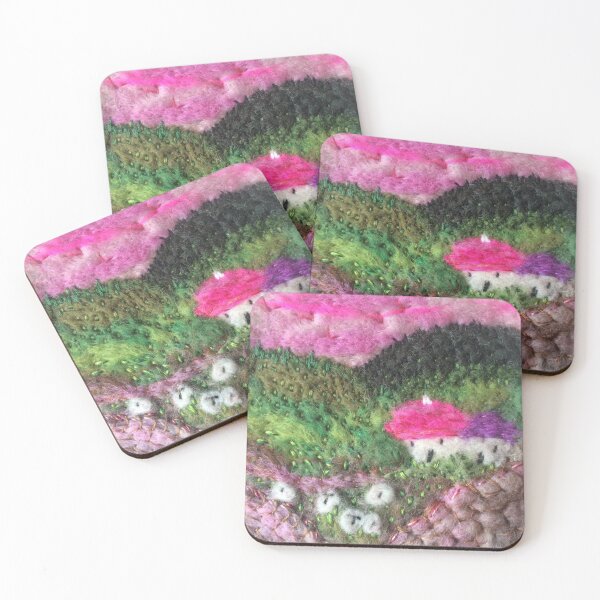 Item preview, Hayburn Dene Cottage Felted Textile Art designed and sold by Wendy Early Textile Art.