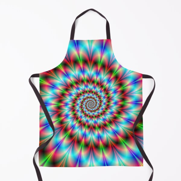 Item preview, Spiral Rosette in Blue Green and Red designed and sold by EyeBogglers.