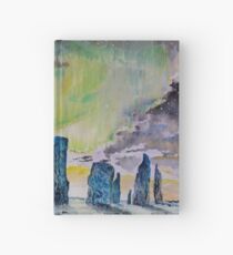 Wintersonnenwende am Callanish-Steinkreis. Notizbuch