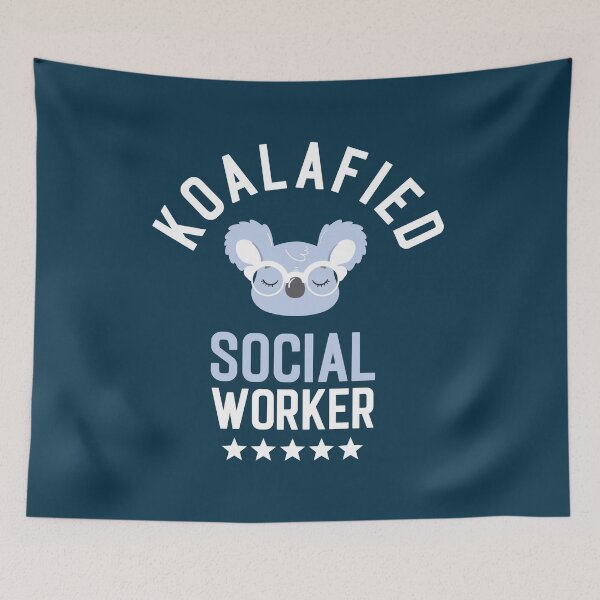 Artikelvorschau, Koalafied Social Worker - Funny Gift Idea for Social Workers entworfen und verkauft von betternotes.