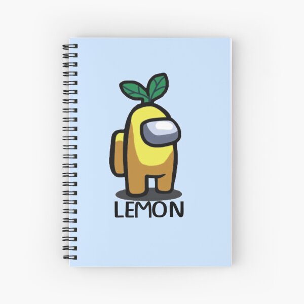 LEMON design from Among Us Spiral Notebook