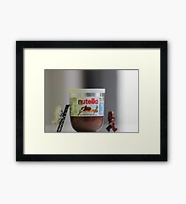 Choco Hmm Framed Print
