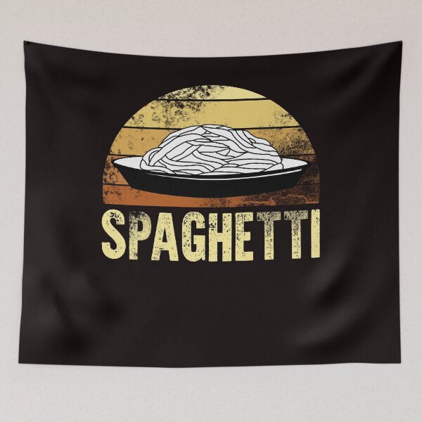 Item preview, Spaghetti retro noodle plate designed and sold by Imutobi.