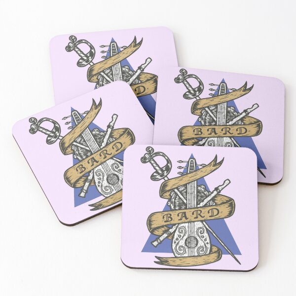 Item preview, Bard - class emblem designed and sold by Mindabble.