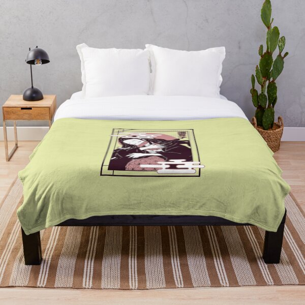 100x150cm Anime Kimetsu no Yaiba Nezuko Flannel Bed Warm Throw Blanket#R1066