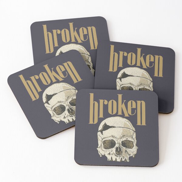 Item preview, Broken Skull designed and sold by Alina Plesia.