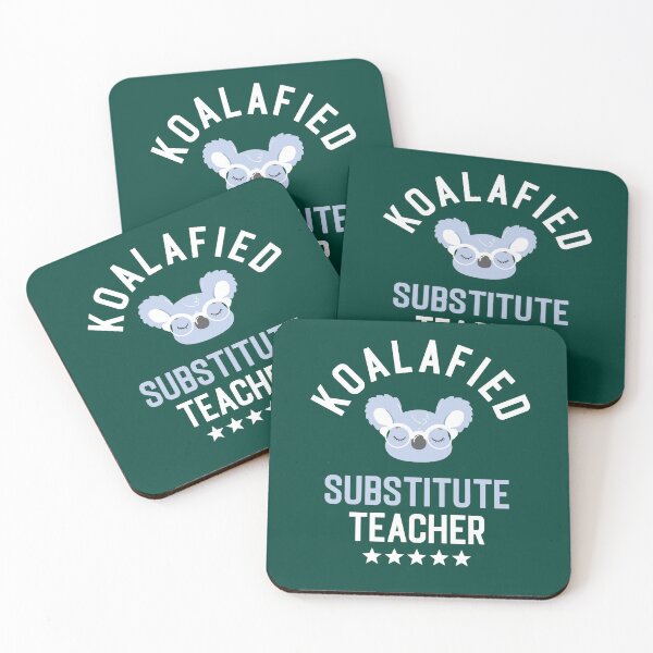 Item preview, Koalafied Substitute Teacher - Funny Gift Idea for Substitute Teachers designed and sold by betternotes.