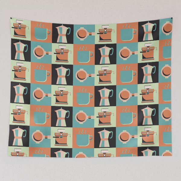 Item preview, Coffee theme 4 color design designed and sold by CoffeeTheorist.