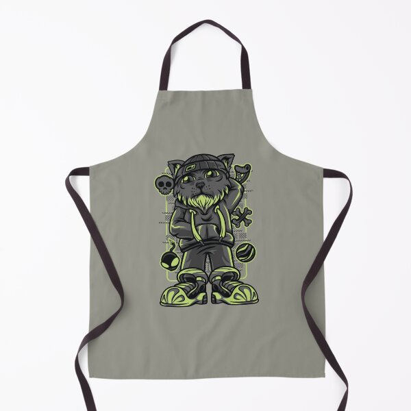 Item preview, Street Cat Hip Hop Cartoon designed and sold by dainamautz.