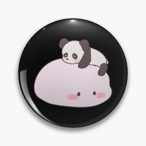 Item preview, Panda Pink Mochi designed and sold by ARTISTIC WANDERS.