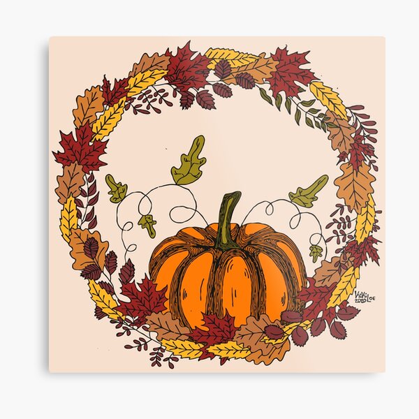 Autumn love Lámina metálica