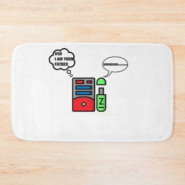 Item preview, USB IM UR FATHER: Funny vintage retro design. designed and sold by fajali master.
