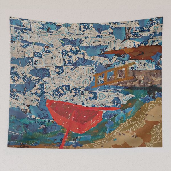 Item preview, Torn Paper Rowboat designed and sold by RDBcreations.