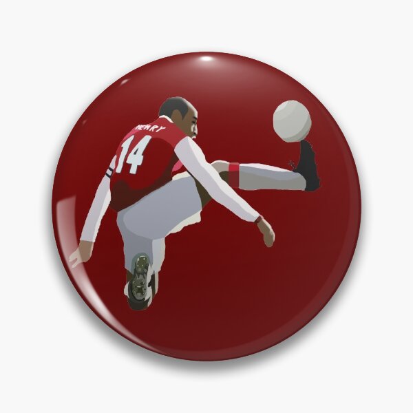 Aperçu de l'œuvre Thierry Henry, légende de l'arsenal créée et vendue par Webbed Toe Design's.