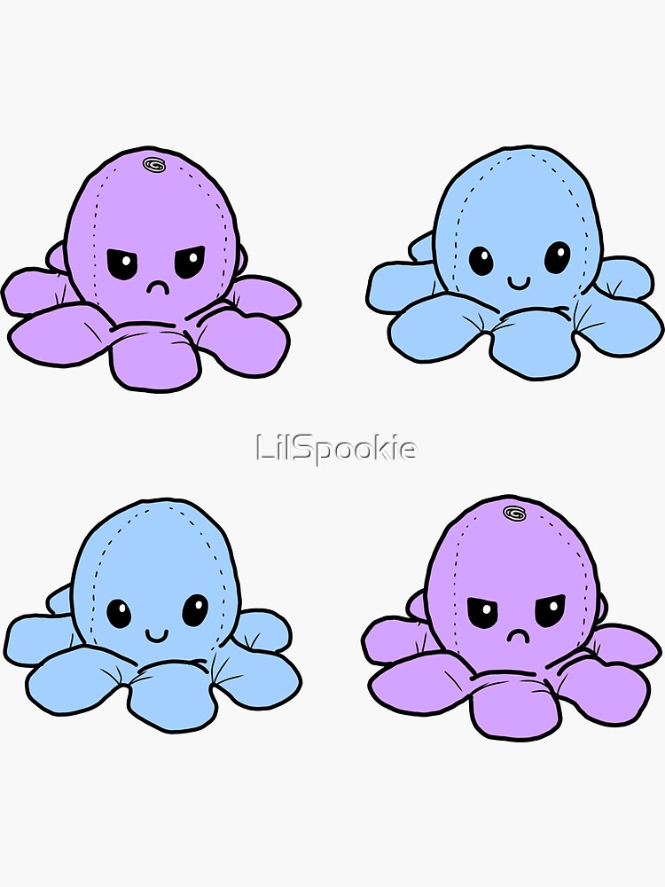 purple mood octopus