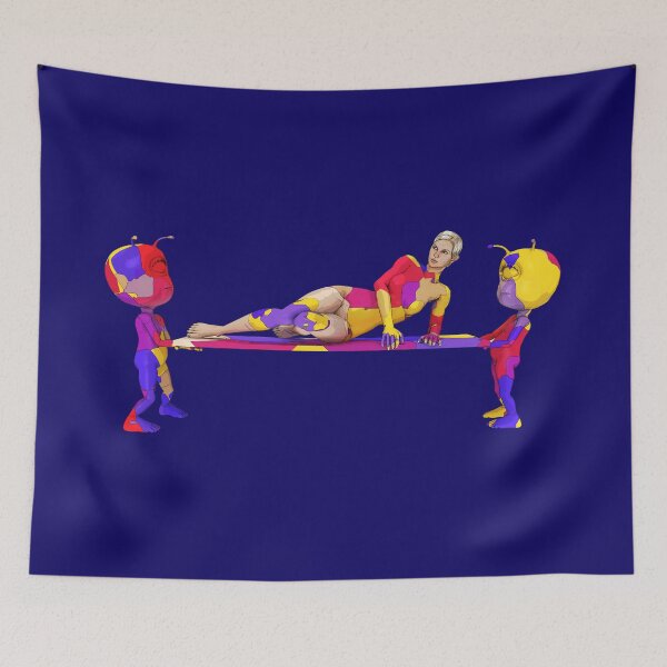 Item preview, Aliens with woman on a tabletop designed and sold by MIRO3D.