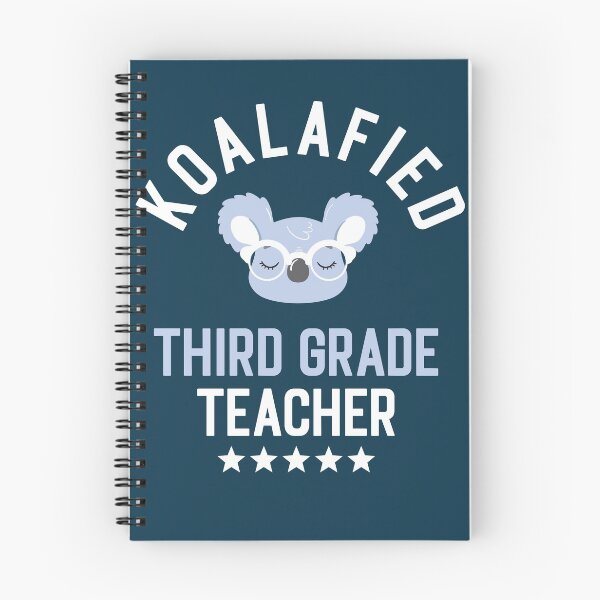 Item preview, Koalafied Third Grade Teacher - Funny Gift Idea for Third Grade Teachers designed and sold by betternotes.