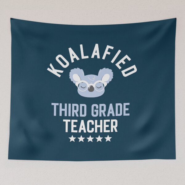 Item preview, Koalafied Third Grade Teacher - Funny Gift Idea for Third Grade Teachers designed and sold by betternotes.