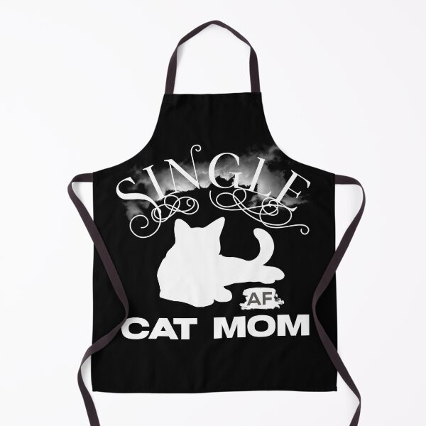 Item preview, Single Cat Mom AF, Funny Christmas gift designed and sold by AmazingEcraft.