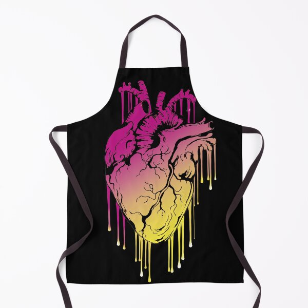 Item preview, Pink Raimbow painting Heart Human Anatomy designed and sold by Collagedream.